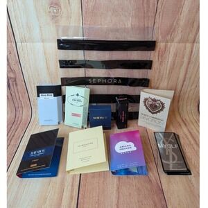 Sephora Designer Fragrance Perfume Samples 9 Pc Lot Prada Jo Malone YSL Bad Boy